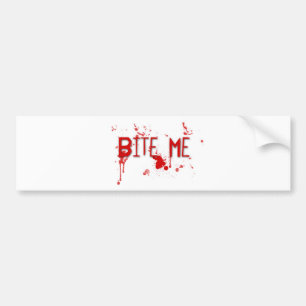 Adesivo Para Carro O sangue verdadeiro "morde-me "
