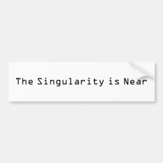Adesivo Para Carro O Singularity está próximo