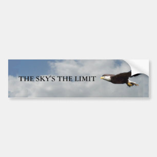 Adesivo Para Carro O Skys o limite