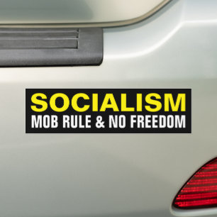 Adesivo Para Carro O socialismo definiu o bastão