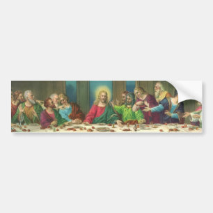 Adesivo Para Carro O último jantar originalmente de Leonardo da Vinc