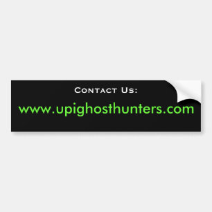 Adesivo Para Carro O UPI contacta-nos autocolante no vidro traseiro