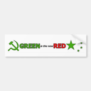 Adesivo Para Carro O verde é o vermelho novo