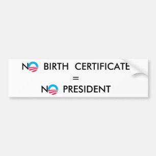 ADESIVO PARA CARRO OBAMA