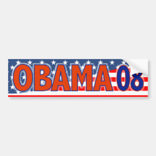 ADESIVO PARA CARRO OBAMA 08