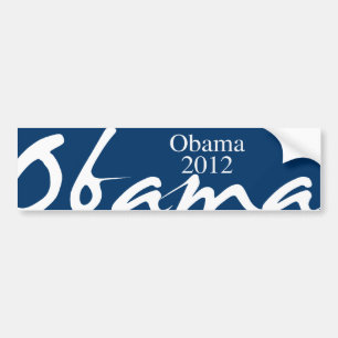 ADESIVO PARA CARRO OBAMA 2012 -