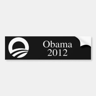 ADESIVO PARA CARRO OBAMA 2012 -