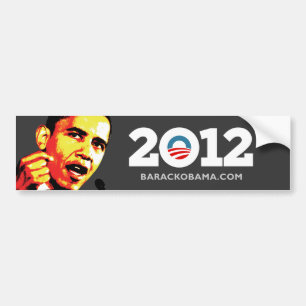 Adesivo Para Carro Obama 2012