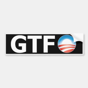 Adesivo Para Carro Obama 2012 GTFO