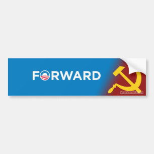 Adesivo Para Carro Obama 2012 (paródia) dianteiro no socialismo
