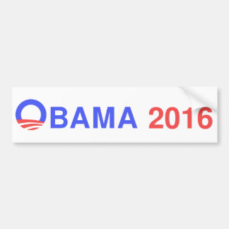 ADESIVO PARA CARRO OBAMA 2016