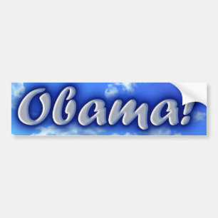 Adesivo Para Carro Obama! autocolante no vidro traseiro