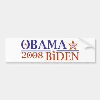 Adesivo Para Carro Obama Biden 08