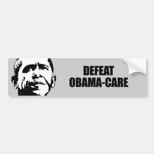 Adesivo Para Carro Obama-cuidado da derrota