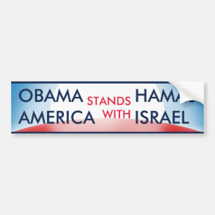 Adesivo Para Carro Obama Hamas v E.U. Israel