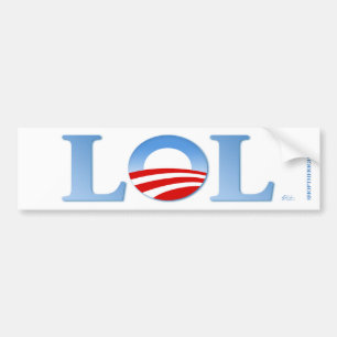 Adesivo Para Carro Obama LOL