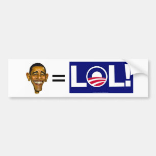 Adesivo Para Carro obama=lol
