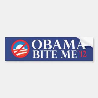 Adesivo Para Carro obama-mordida mim 12