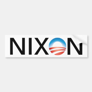 Adesivo Para Carro Obama=Nixon