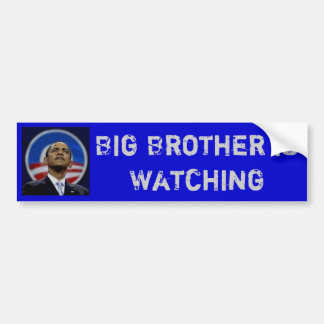 Adesivo Para Carro Obama - o big brother está olhando