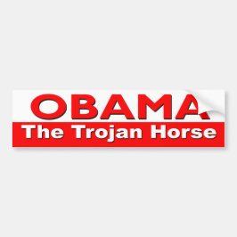 Adesivo Para Carro Obama o Trojan Horse