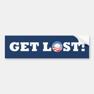 Adesivo Para Carro Obama obtem perdido! Bumpersticker