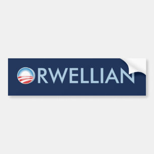 Adesivo Para Carro Obama Orwellian