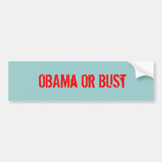 Adesivo Para Carro OBAMa ou busto - personalizado