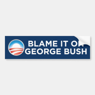 Adesivo Para Carro Obama - responsabilize-o no autocolante no vidro