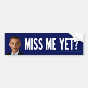 Adesivo Para Carro Obama: Senhorita Me Ainda?