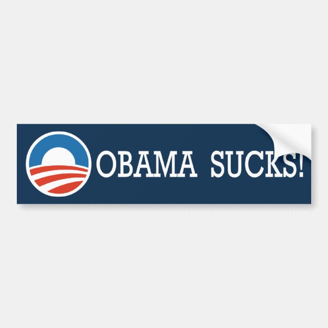 ADESIVO PARA CARRO OBAMA SUGA! (Frente)