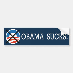 ADESIVO PARA CARRO OBAMA SUGA!