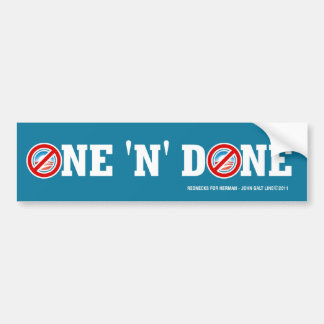 ADESIVO PARA CARRO OBAMA UM "N" FEITO