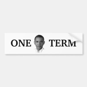 Adesivo Para Carro Obama um termo