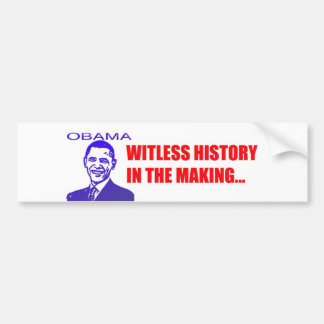 Adesivo Para Carro obama witless