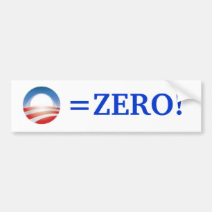 Adesivo Para Carro Obama=Zero!