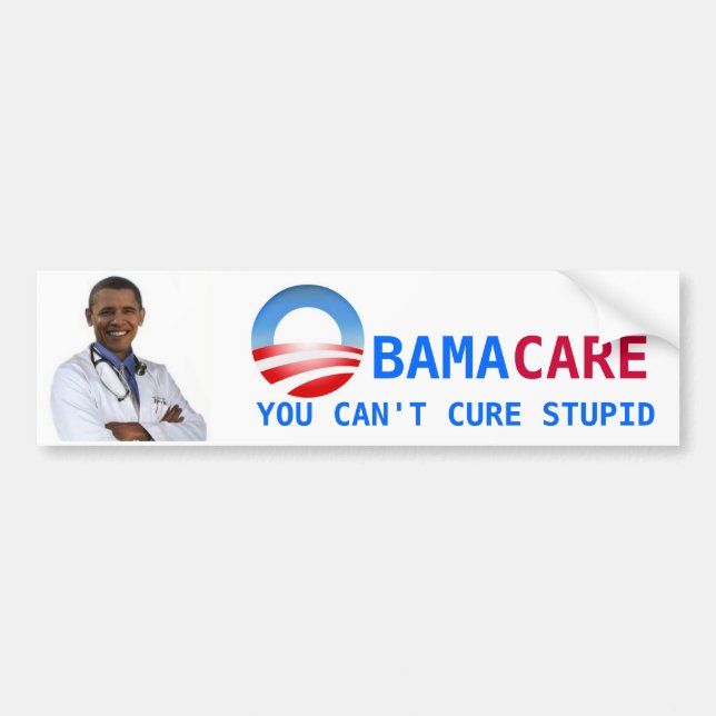 Adesivo Para Carro Obamacare (Frente)