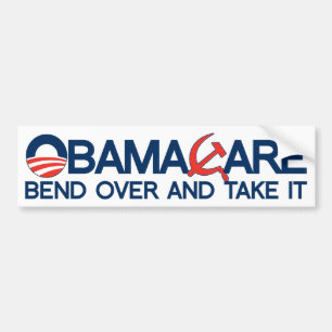 Adesivo Para Carro ObamaCare, curvatura sobre e toma-o