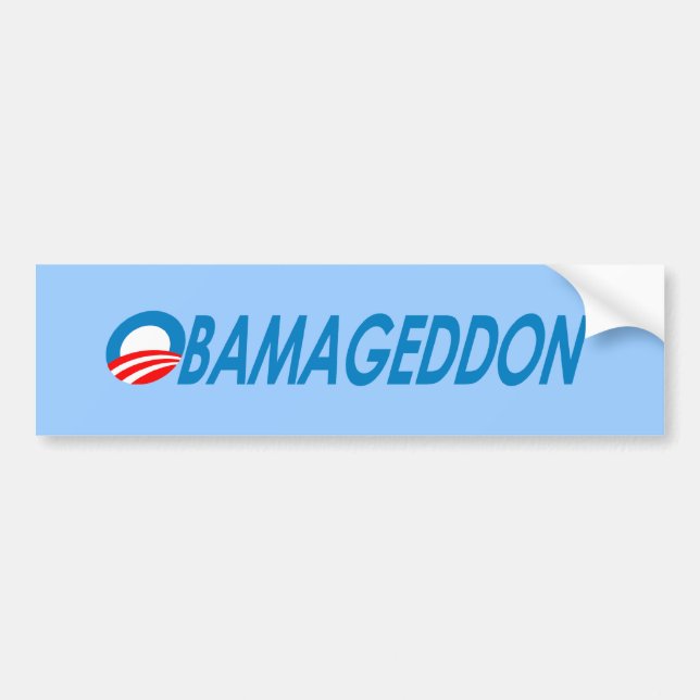 Adesivo Para Carro Obamageddon (Frente)