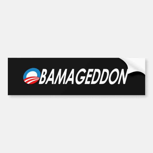Adesivo Para Carro Obamageddon 2 (Frente)