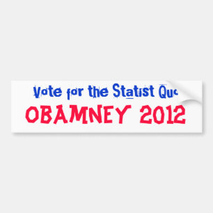 Adesivo Para Carro Obamney 2012