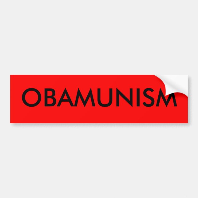 ADESIVO PARA CARRO OBAMUNISM (Frente)