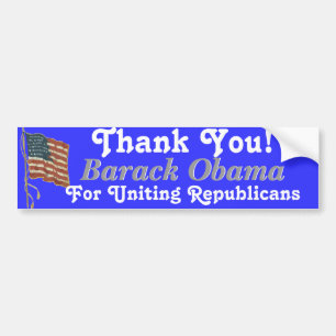Adesivo Para Carro Obrigado Barack Obama
