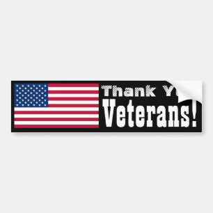 Adesivo Para Carro Obrigado Veteranos!
