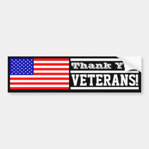 Adesivo Para Carro Obrigado veteranos!