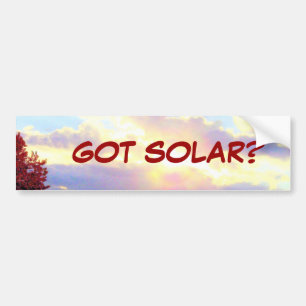 Adesivo Para Carro OBTIDO SOLAR? bumpersticker