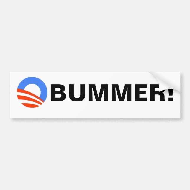 Adesivo Para Carro Obummer! (Frente)
