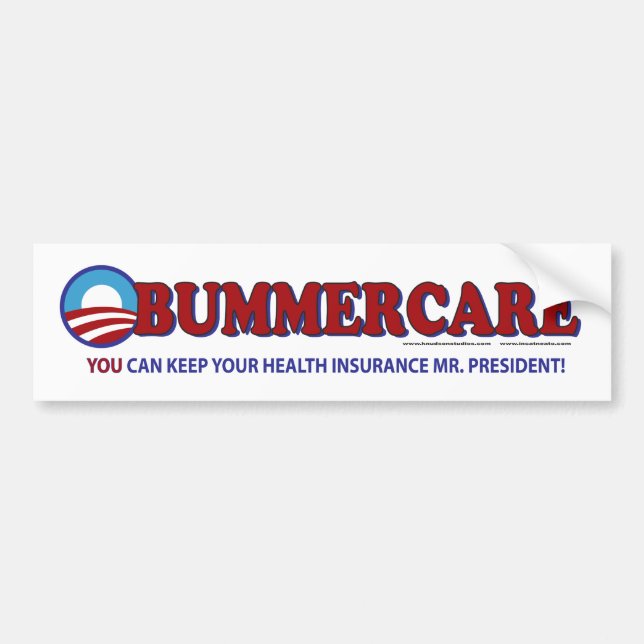 Adesivo Para Carro Obummercare (Frente)