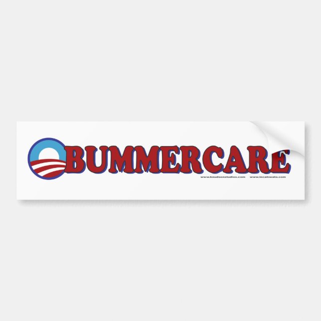 Adesivo Para Carro Obummercare (Frente)