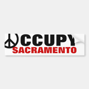 ADESIVO PARA CARRO OCCUPY SACRAMENTO